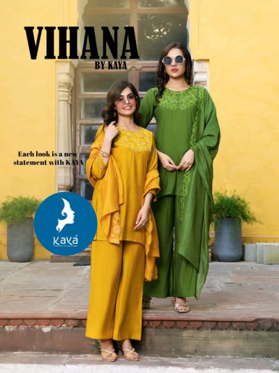KAYA KURTI VIHANA KURTI WITH PLAZZO SET