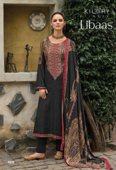 KILORY TRENDS LIBAAS PURE VISCOSE PASHMINA SUITS