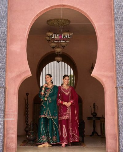 LILY & LALI ANDORRA READYMADE HAND WORK KURTIS