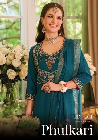 LILY & LALI PHULKARI READYMADE HAND WORK KURTIS