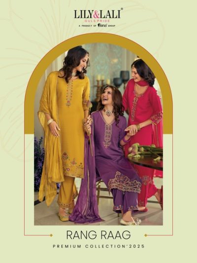LILY & LALI RANG RAAG READYMADE HAND WORK KURTIS