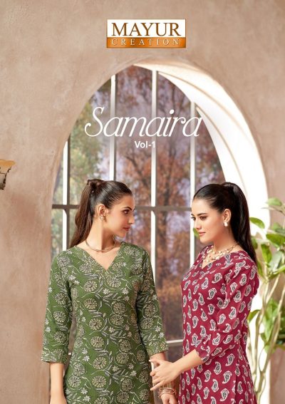MAYUR CREATION SAMAIRA VOL 1 READYMADE CORD SETS