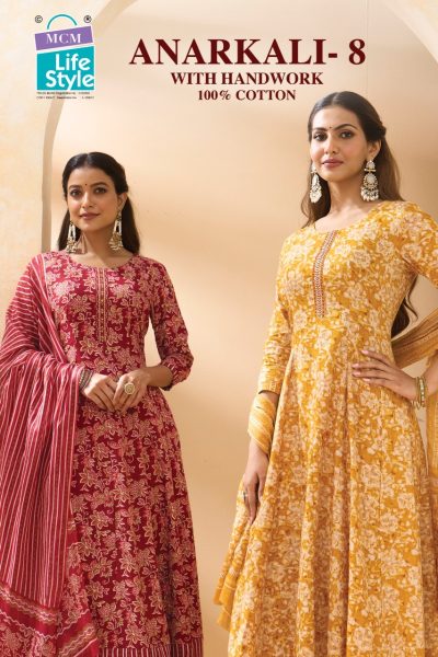 MCM LIFE STYLE ANARKALI VOL 8 READYMADE ANARKALI KURTIS