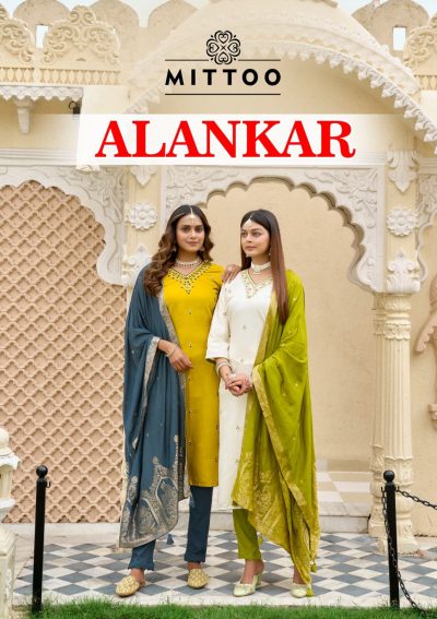 MITTOO ALANKAR READYMADE HAND WORK KURTIS