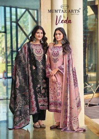 MUMTAZ ARTS VEDA PURE JAM SATIN SUITS CATALOG