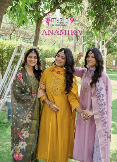 MYSTIC 9 ANAMIKA VOL 1 READYMADE KURTIS WHOLESALE