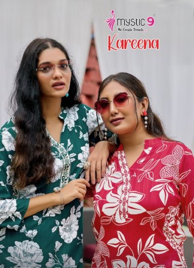 MYSTIC 9 KAREENA VOL 1 READYMADE KURTIS CATALOG