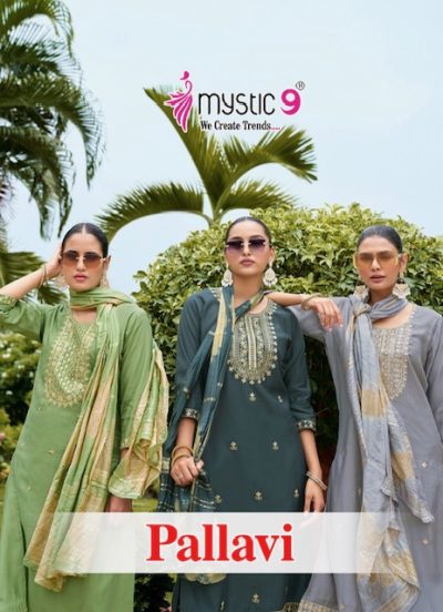 MYSTIC 9 PALLAVI VOL 1 READYMADE KURTIS CATALOG