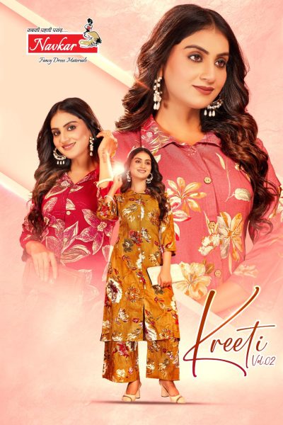 NAVKAR KREETI VOL 2 READYMADE KURTIS SUPPLIER