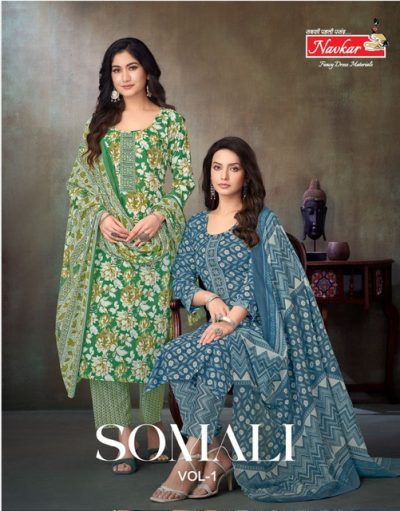NAVKAR SOMALI VOL 1 READYMADE EMBROIERY KURTIS
