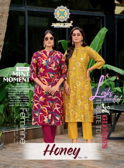 PASSION TREE HONEY VOL 2 READYMADE KURTIS SUPPLIER