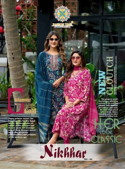 PASSION TREE NIKHAAR VOL 3 READYMADE KURTIS CATALOG