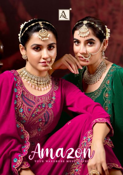 ALOK SUITS AMAZON PREMIUM VELVET SUITS CATALOG