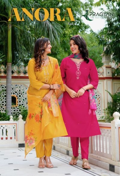 PRAGYAN ANORA VOL 1 READYMADE KURTIS SUPPLIER