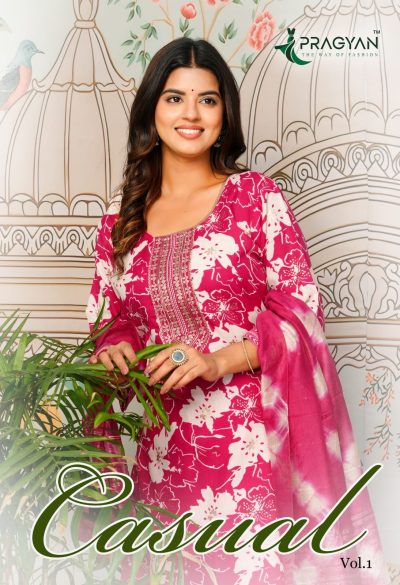 PRAGYAN CASUAL VOL 1 READYMADE STRAIGHT KURTIS