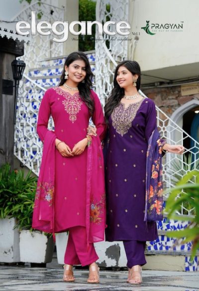 PRAGYAN ELEGANCE VOL 1 READYMADE KURTIS CATALOG