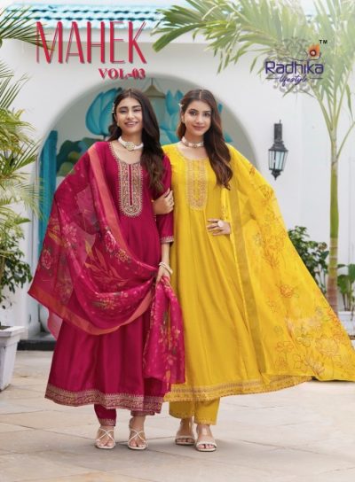 RADHIKA LIFESTYLE MAHEK VOL 3 READYMADE KURTIS