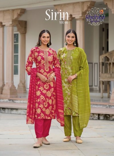 RADHIKA LIFESTYLE SIRIN VOL 3 READYMADE KURTIS