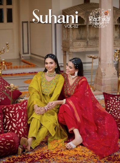 RADHIKA LIFESTYLE SUHANI VOL 2 READYMADE KURTIS