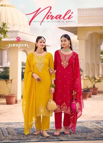 RANGOON NIRALI FANCY READYMADE KURTIS CATALOG