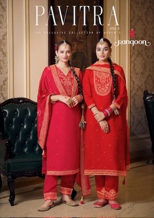RANGOON PAVITRA VOL 3 READYMADE KURTIS CATALOG