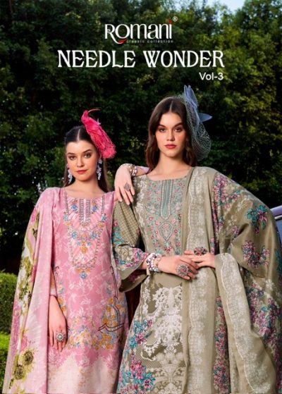 ROMANI NEEDLE WONDER VOL 3 COTTON SUITS CATALOG