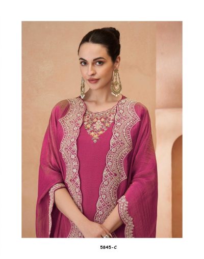 SAYURI DESIGNER KALASH READYMADE SUIT WITH PLAZZO