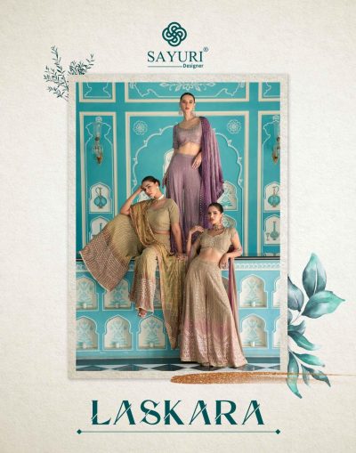 SAYURI DESIGNER LASKARA PREMIUM GEORGETTE SUITS