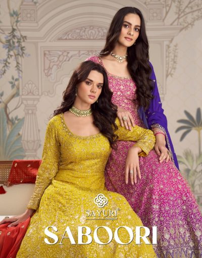 SAYURI DESIGNER SABOORI HEAVY DESIGNER SUITS
