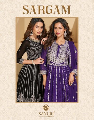 SAYURI DESIGNER SARGAM PREMIUM GEORGETTE SUITS
