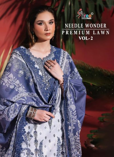 SHREE FABS NEEDLE WONDER VOL 2 PREMIUM LAWN