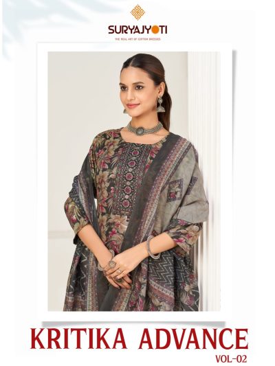 SURYAJYOTI KRITIKA ADVANCE VOL 2 READYMADE KURTIS