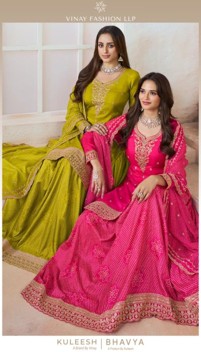 VINAY FASHION KULEESH BHAVYA LATEST CATALOGUE