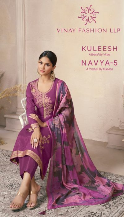 VINAY FASHION KULEESH NAVYA VOL 5 SALWAR SUITS