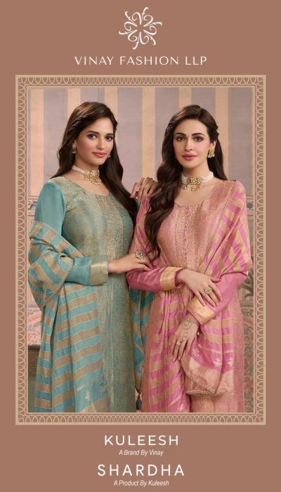 VINAY FASHION KULEESH SHARDHA HAND WORK SUITS