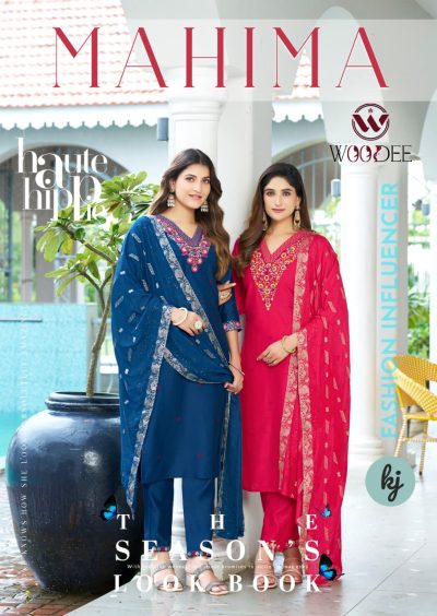 WOODEE MAHIMA READYMADE KURTIS CATALOGUE