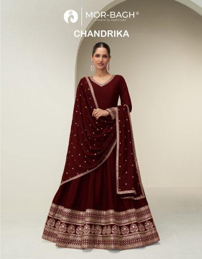 AASHIRWAD MOR BAGH CHANDRIKA PREMIUM SILK SUITS