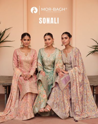 AASHIRWAD MOR BAGH SONALI PREMIUM SILK SUITS