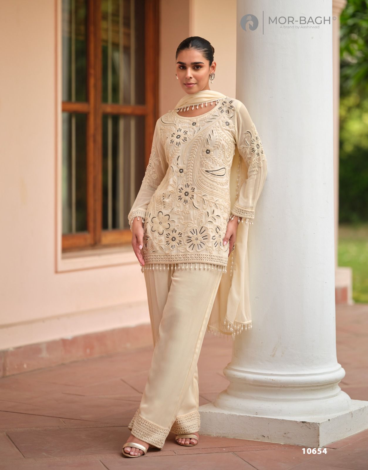 AASHIRWAD MOR BAGH VARINA PREMIUM GEORGETTE SUIT