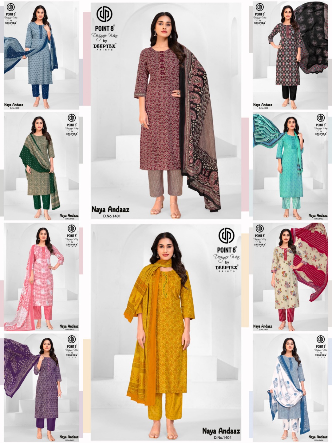 DEEPTEX NAYA ANDAAZ VOL 14 READYMADE KURTIS CATALOG