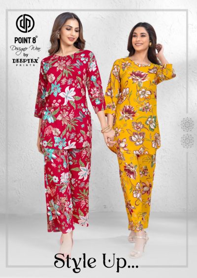 DEEPTEX PRINTS STYLE UP VOL 1 READYMADE CORD SETS