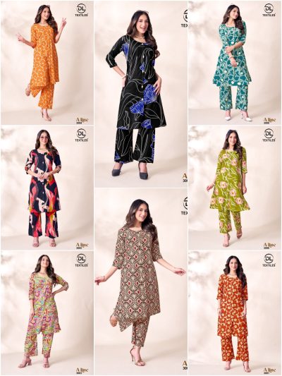 DL TEXTILE A LINE VOL 3 READYMADE CORD SETS