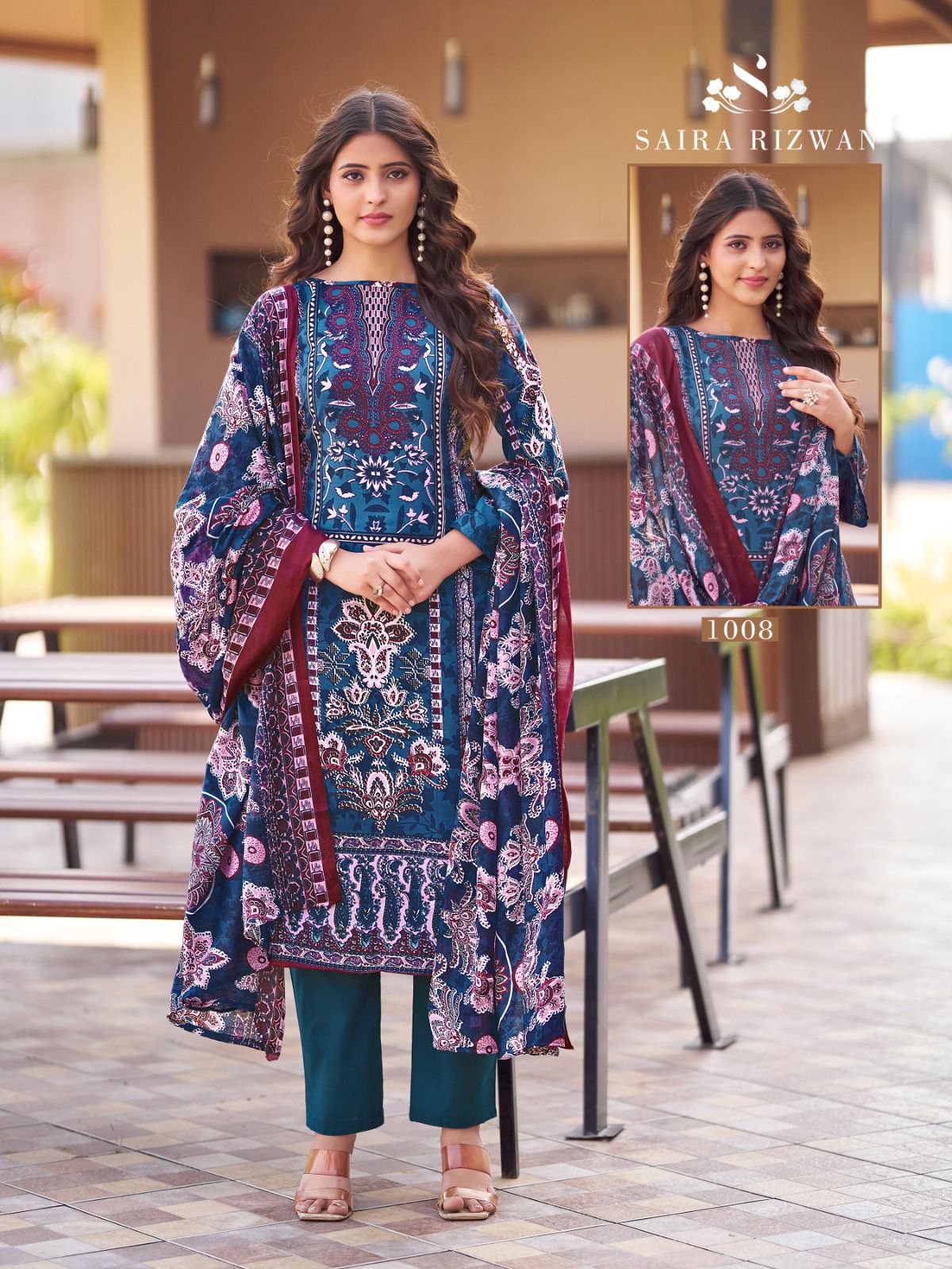 GANESHA SAIRA RIZWAN VOL 1 COTTON KARACHI SUITS
