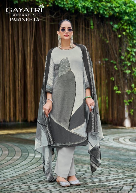 GAYATRI APPARELS PARINEETA VOL 1 PURE COTTON SUITS