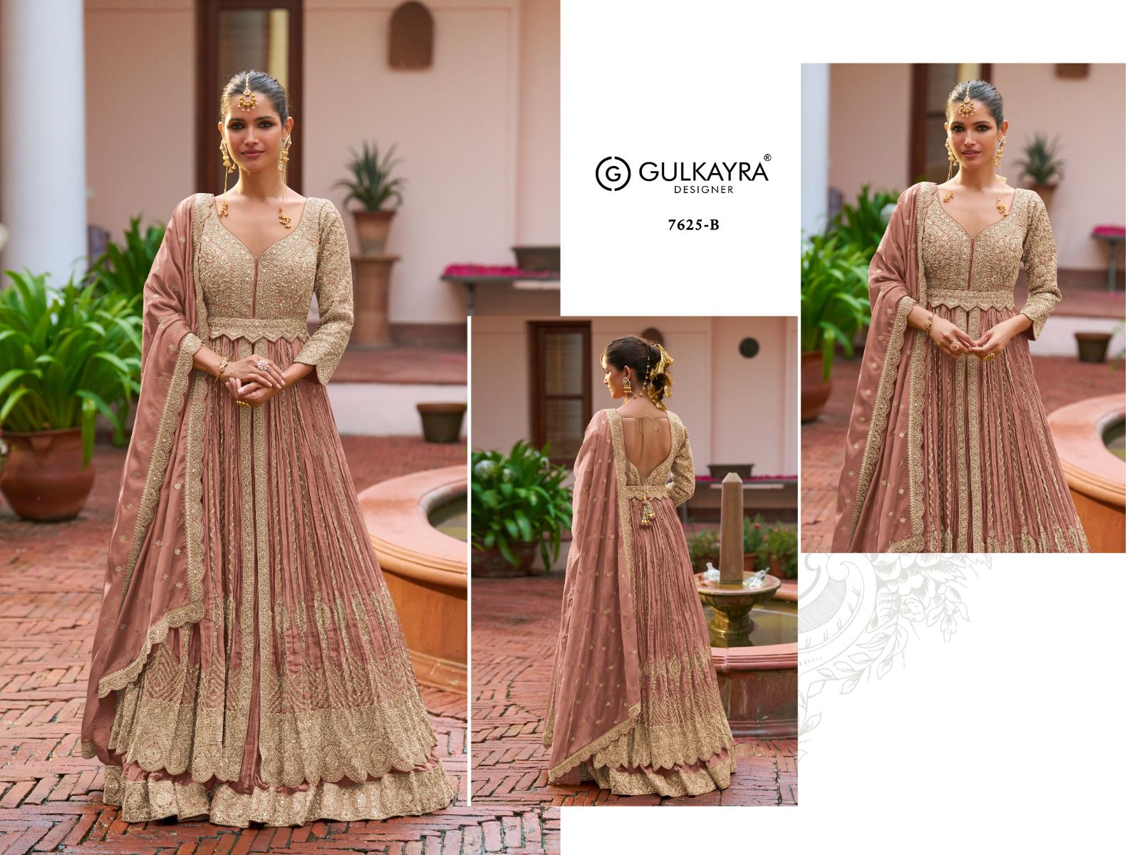 GULKAYRA DESIGNER MEENAT CHINNON SUITS CATALOG