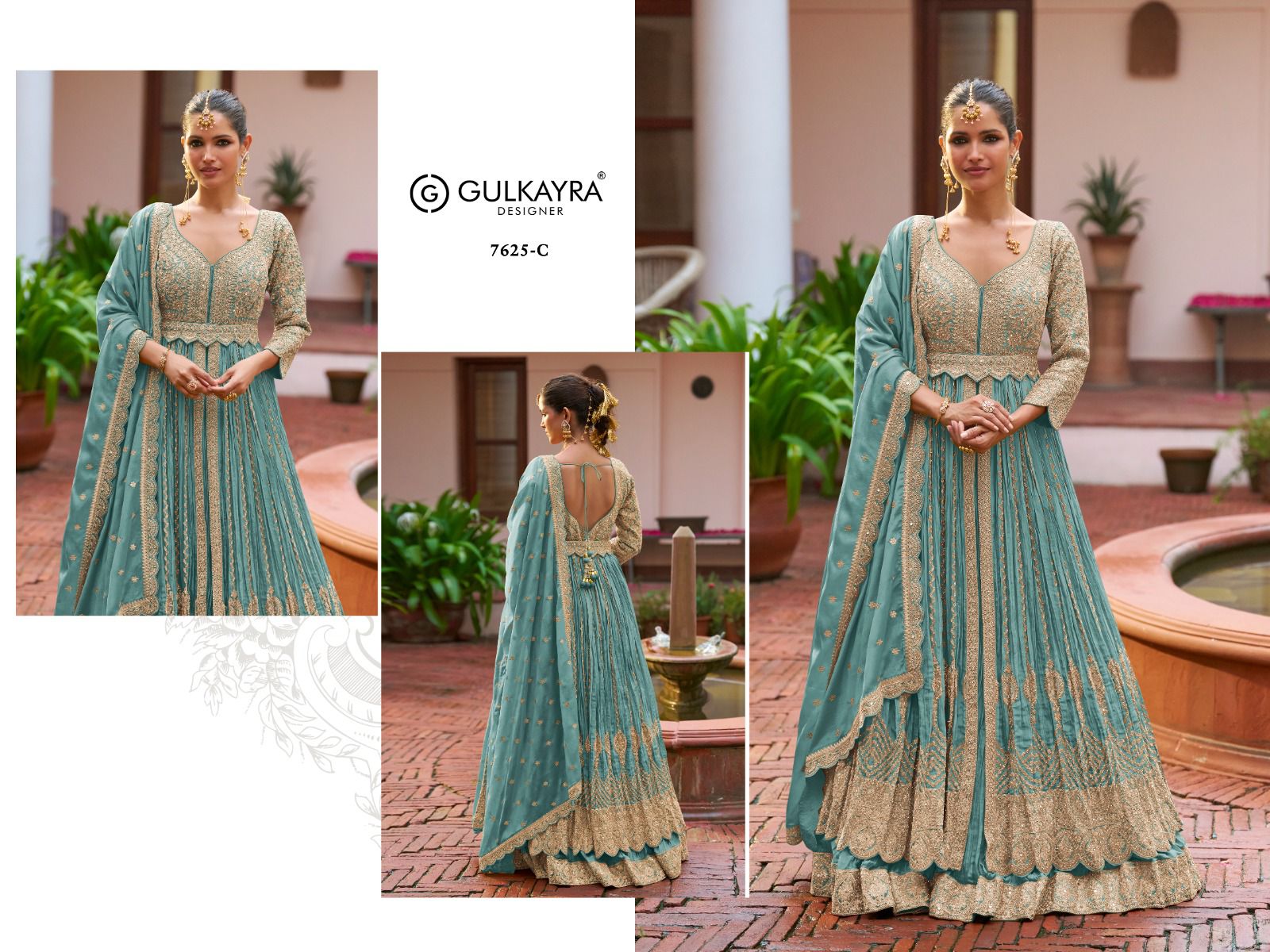 GULKAYRA DESIGNER MEENAT CHINNON SUITS CATALOG