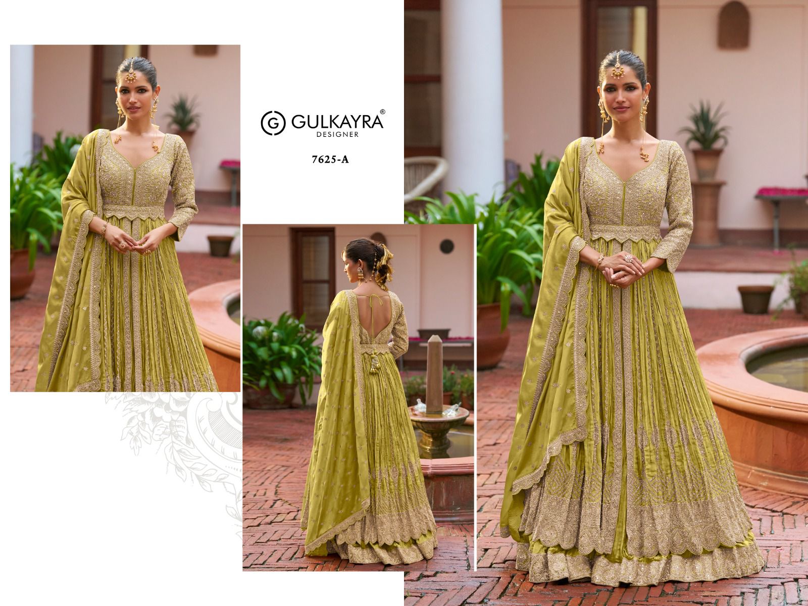 GULKAYRA DESIGNER MEENAT CHINNON SUITS CATALOG