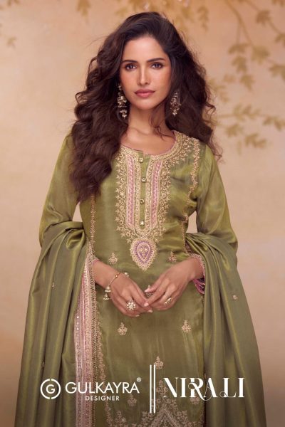 GULKAYRA DESIGNER NIRALI READYMADE SIMAR SILK SUIT
