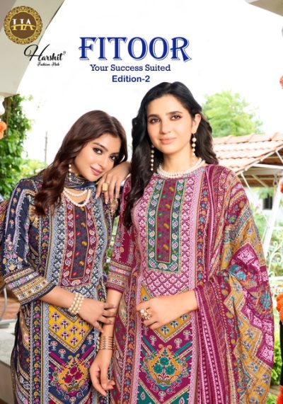 HARSHIT FASHION FITOOR EDITION 2 DRESS MATERIAL