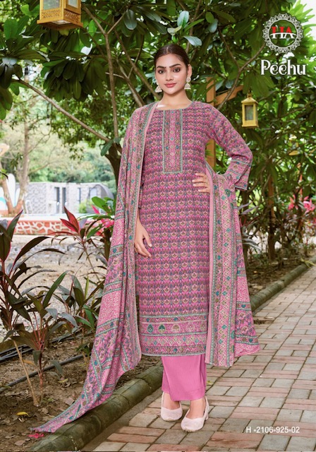 HARSHIT FASHION PEEHU PASHMINA WINTER SUITS